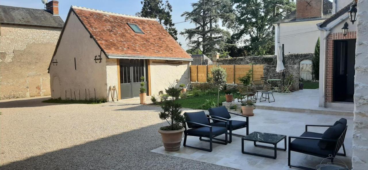 Le Clos Macé - Maison d'hôtes de charme au cœur des châteaux Saint-Denis-sur-Loire Exterior foto